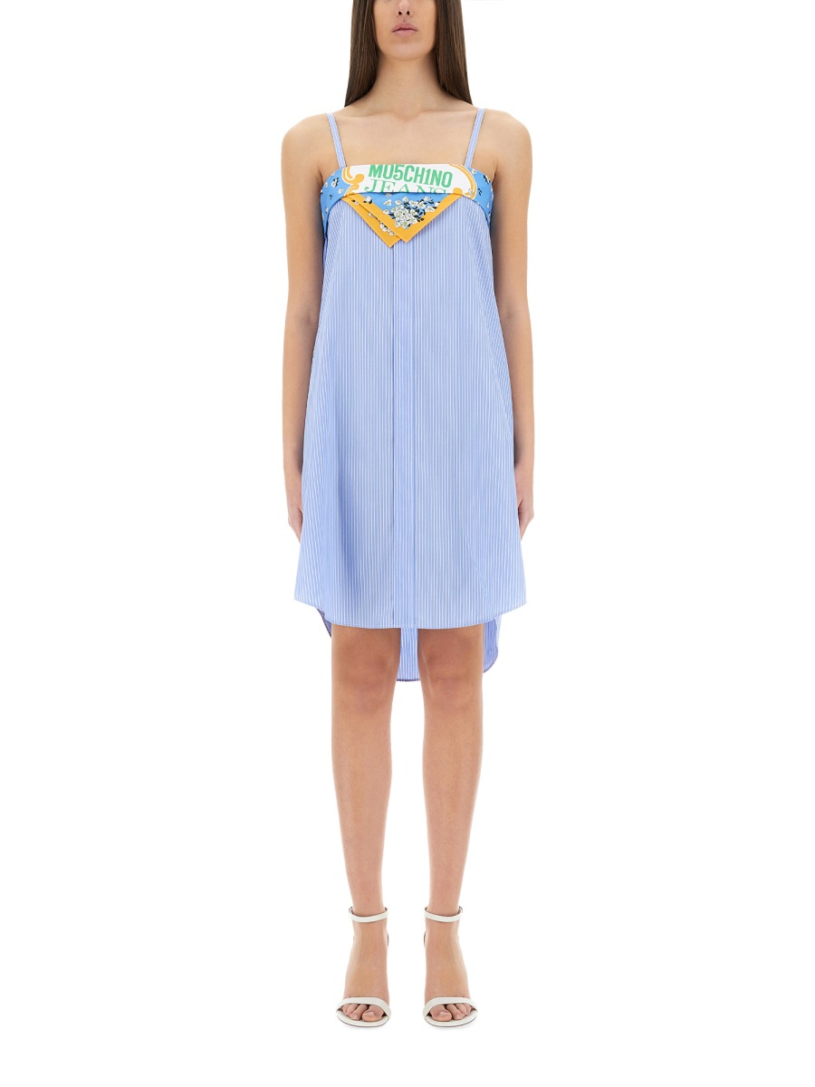 [Moschino Jeans] Sleeveless dress SS25 04683725_1303