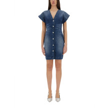 [Moschino Jeans] Short sleeve dress SS25 04573720_1298