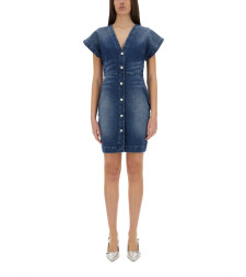 [Moschino Jeans] Short sleeve dress SS25 04573720_1298