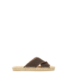 [Castaner] Sandals SS25 PALMERA/032_MARRON/ORO