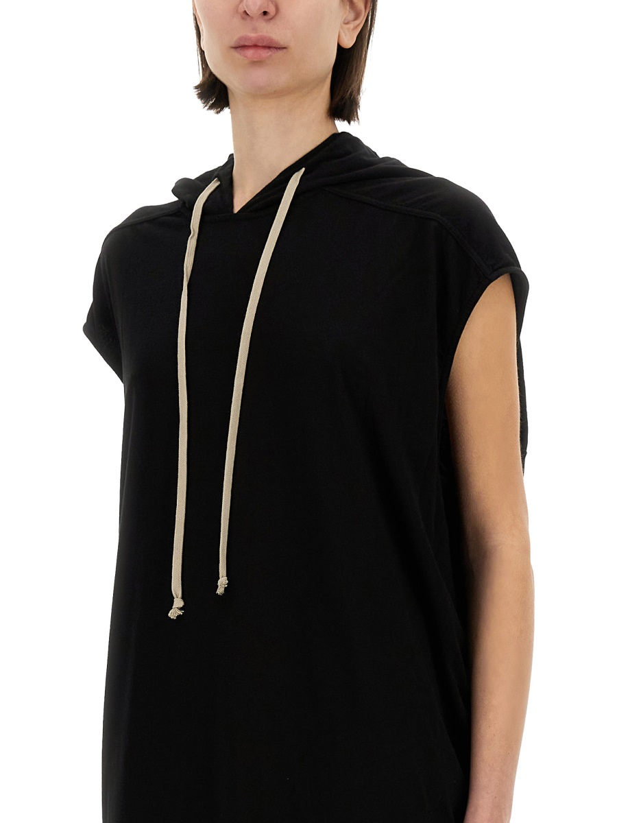 [RICK OWENS DRKSHDW] Short sleeve dress SS25 DS01E3517_RN09
