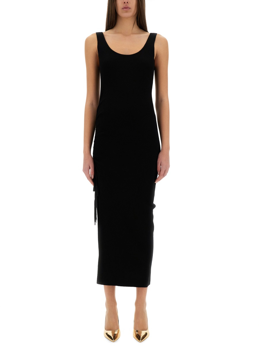 [MICHAEL BY MICHAEL KORS] Sleeveless dress SS25 MR582UH4VR_001BLACK