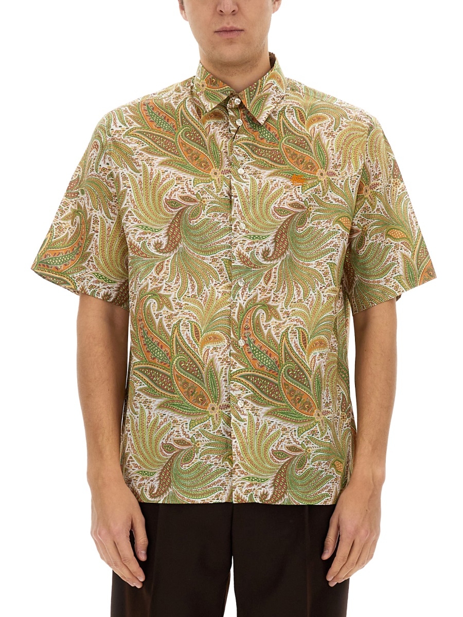[Etro] Shirts Short Sleeve SS25 MRIC0011_99SA5F1X0890