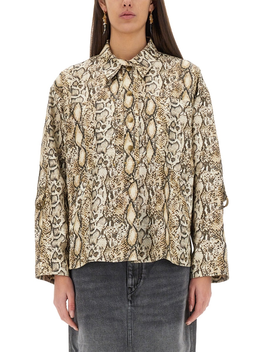 [Isabel Marant] Shirts Long Sleeve SS25 HT0605FA_C1C01I23NL