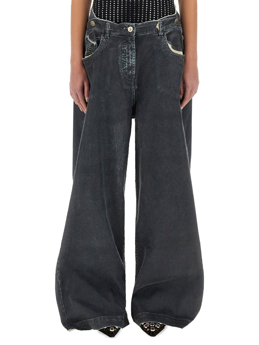 [The Attico] Trousers SS25 250WCP00190_DDD100AA184
