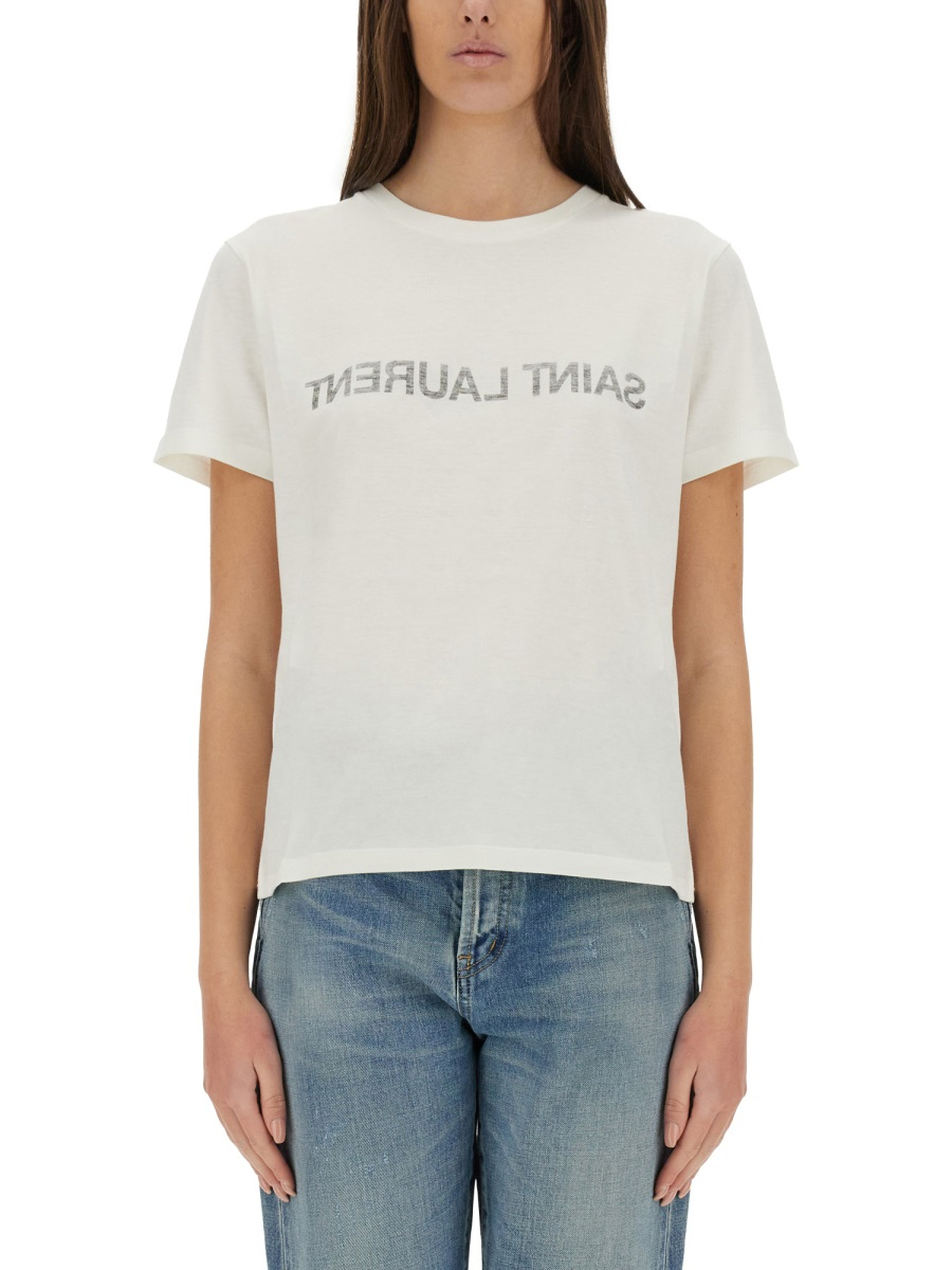 [Saint Laurent] T-shirts Short Sleeve SS25 665234_Y37AW9744