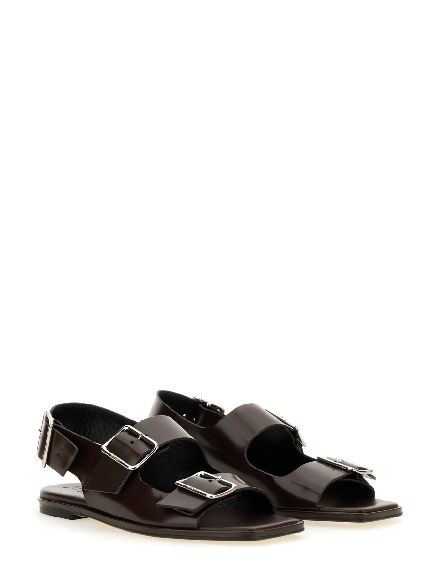 [Aeyde] Sandals SS25 BRNS08FL65_MOKA
