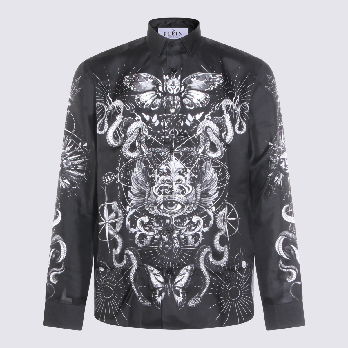 [Philipp Plein] Shirts Long Sleeve SS26 SAFCMRP2547PTE104N02