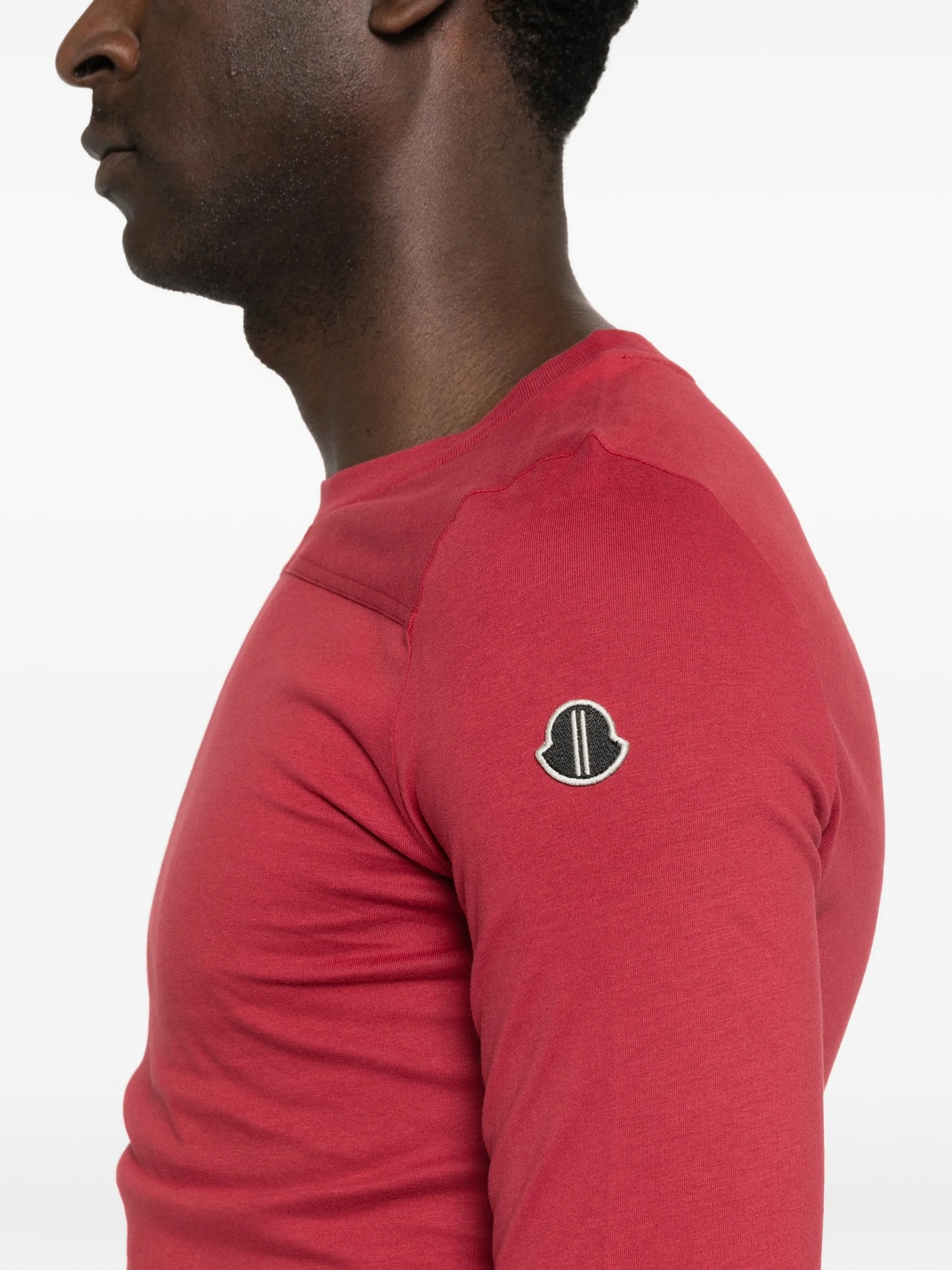 [Moncler X Rick Owens] T-shirts Long Sleeve SS26 MU01F8D01 89AHD