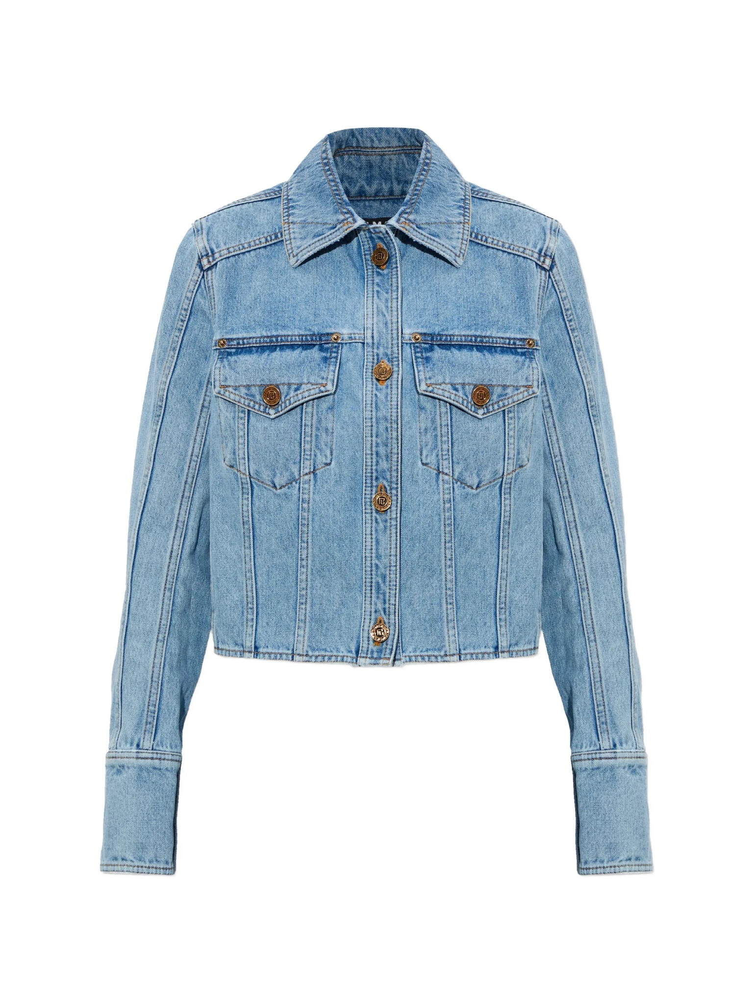[BALMAIN PARIS] Denim Jacket SS26 GF1TC215 DG11