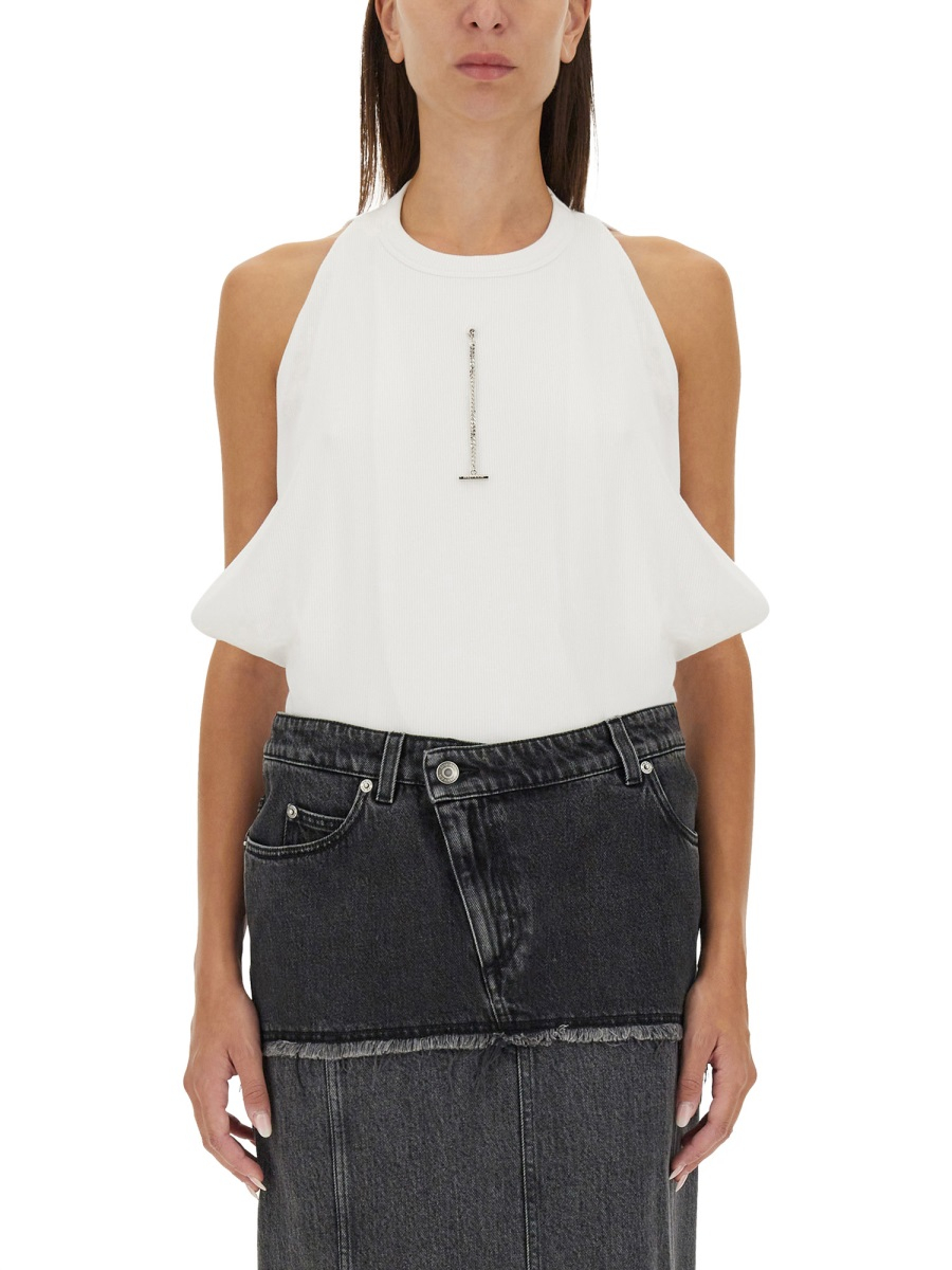 [Alexander McQueen] T-shirts Sleeveless FW24 804191_QLADW9000