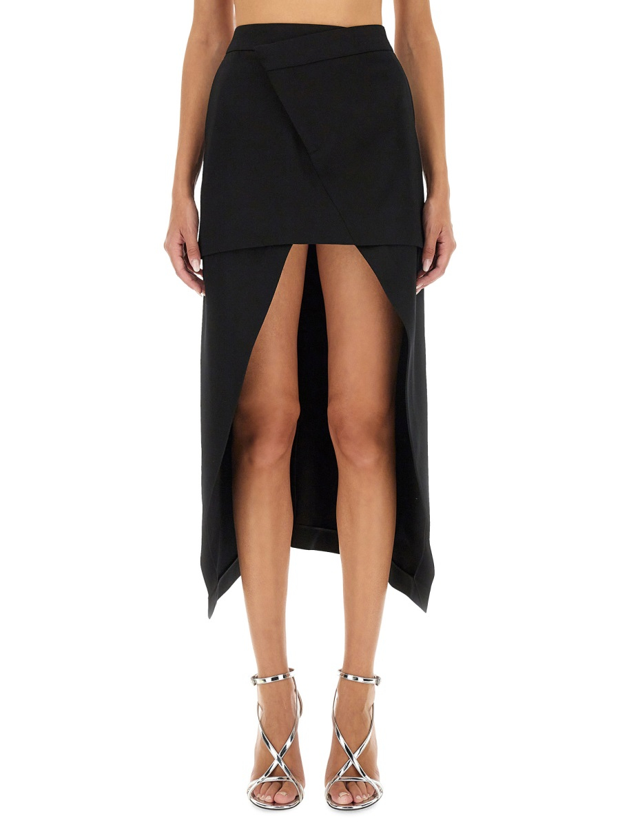 [Alexander McQueen] Midi skirt FW24 804732_QJACH1000
