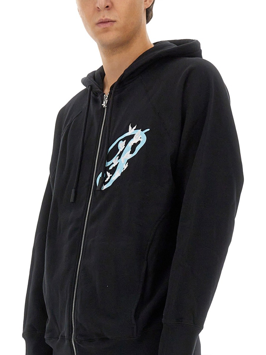 [3.paradis] Hoodie FW24 AW2441_BLACK