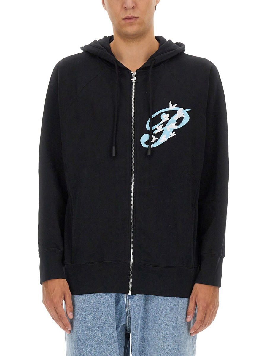 [3.paradis] Hoodie FW24 AW2441_BLACK