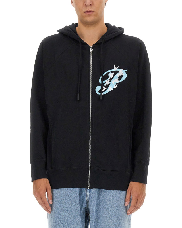 [3.paradis] Hoodie FW24 AW2441_BLACK