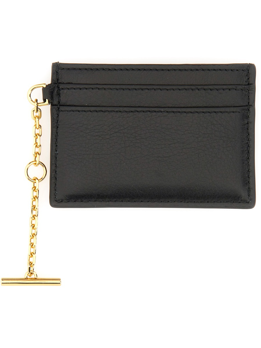 [Alexander McQueen] Wallet FW24 804434_1T1AG1000