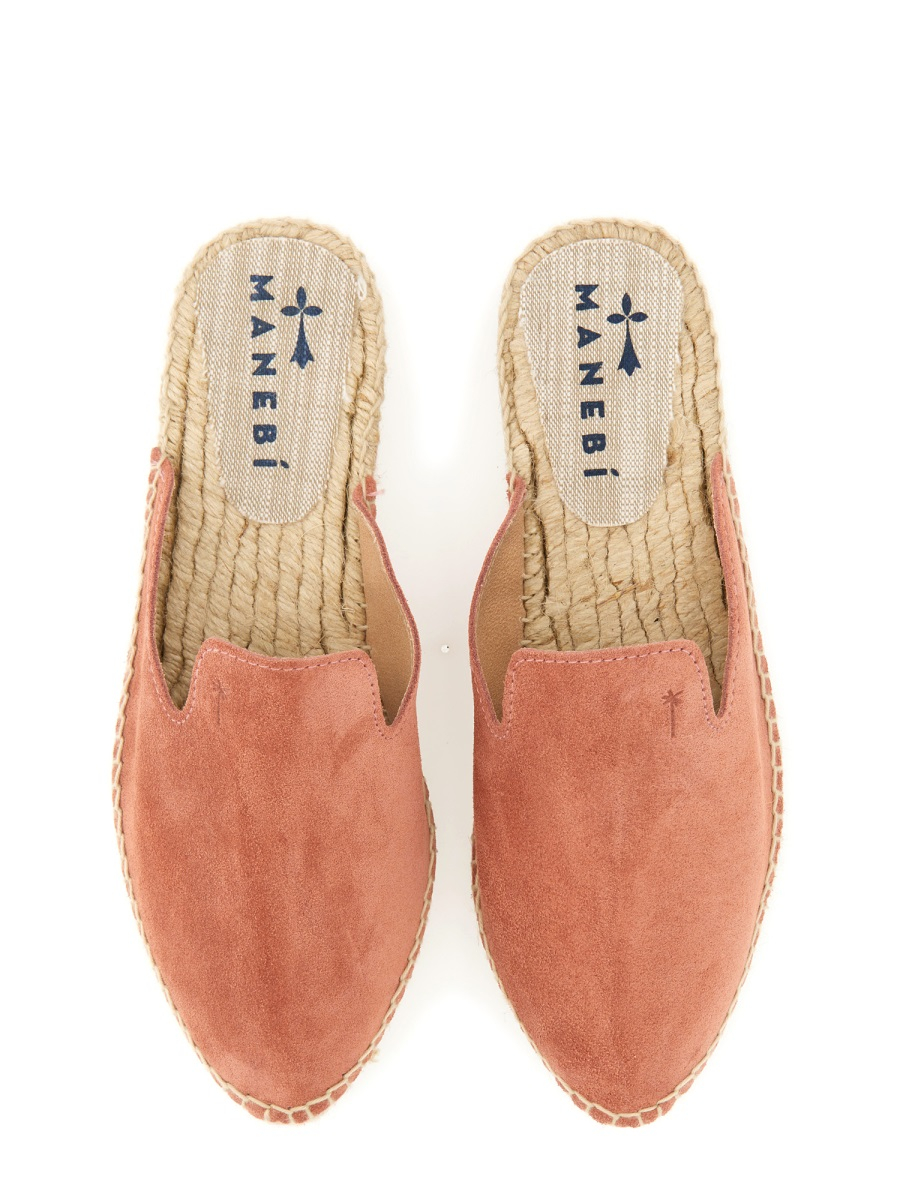 [MANEBI] Mules SS24 R7.0M0_SUEDETERRACOTTA