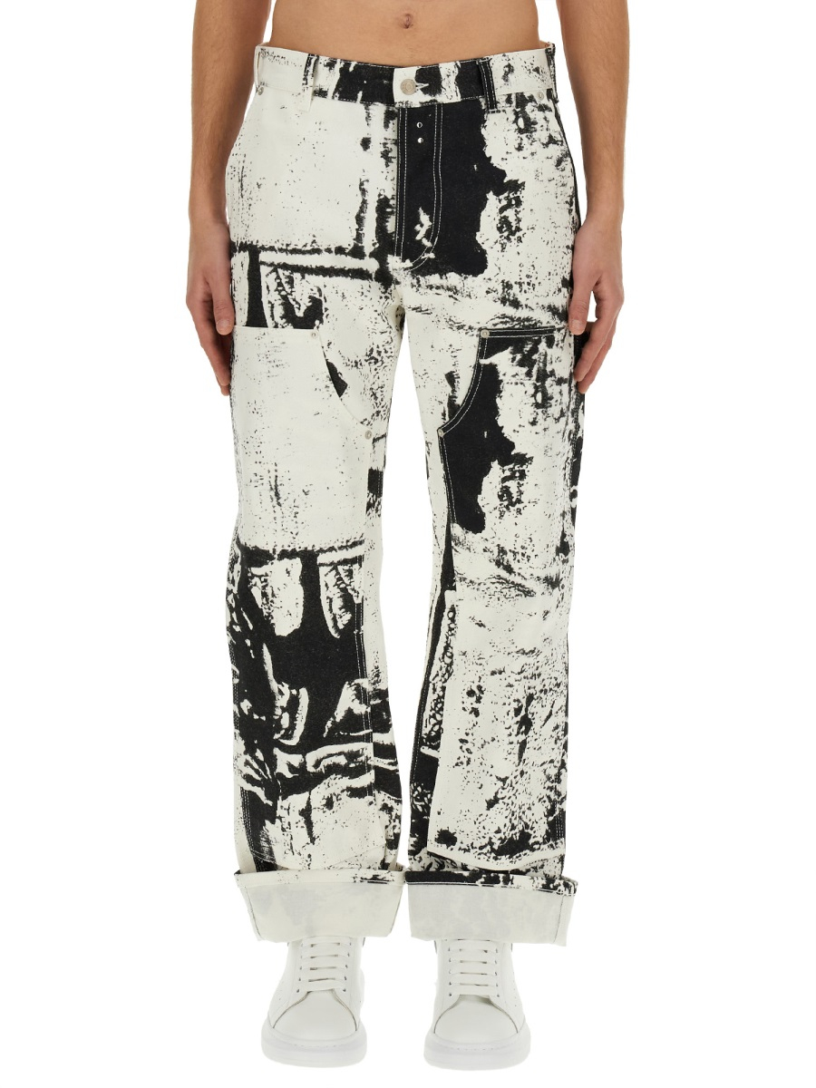 [Alexander McQueen] Jeans SS24 781778_QYAAZ9080