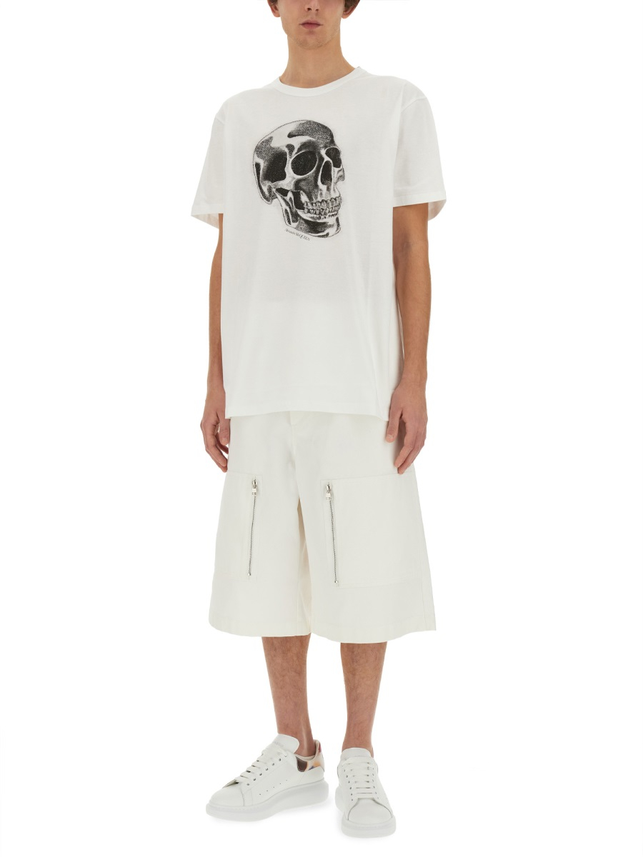 [Alexander McQueen] T-shirts Short Sleeve SS24 776351_QTAAQ0909