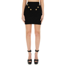 [Balmain] Mini skirt SS24 CF1LB004_KF530PA