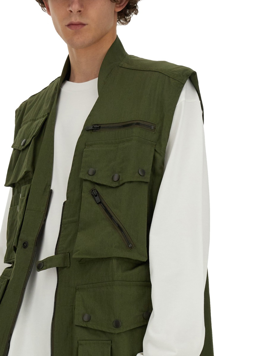 [Needles] Vest SS24 OT091_A-OLIVE