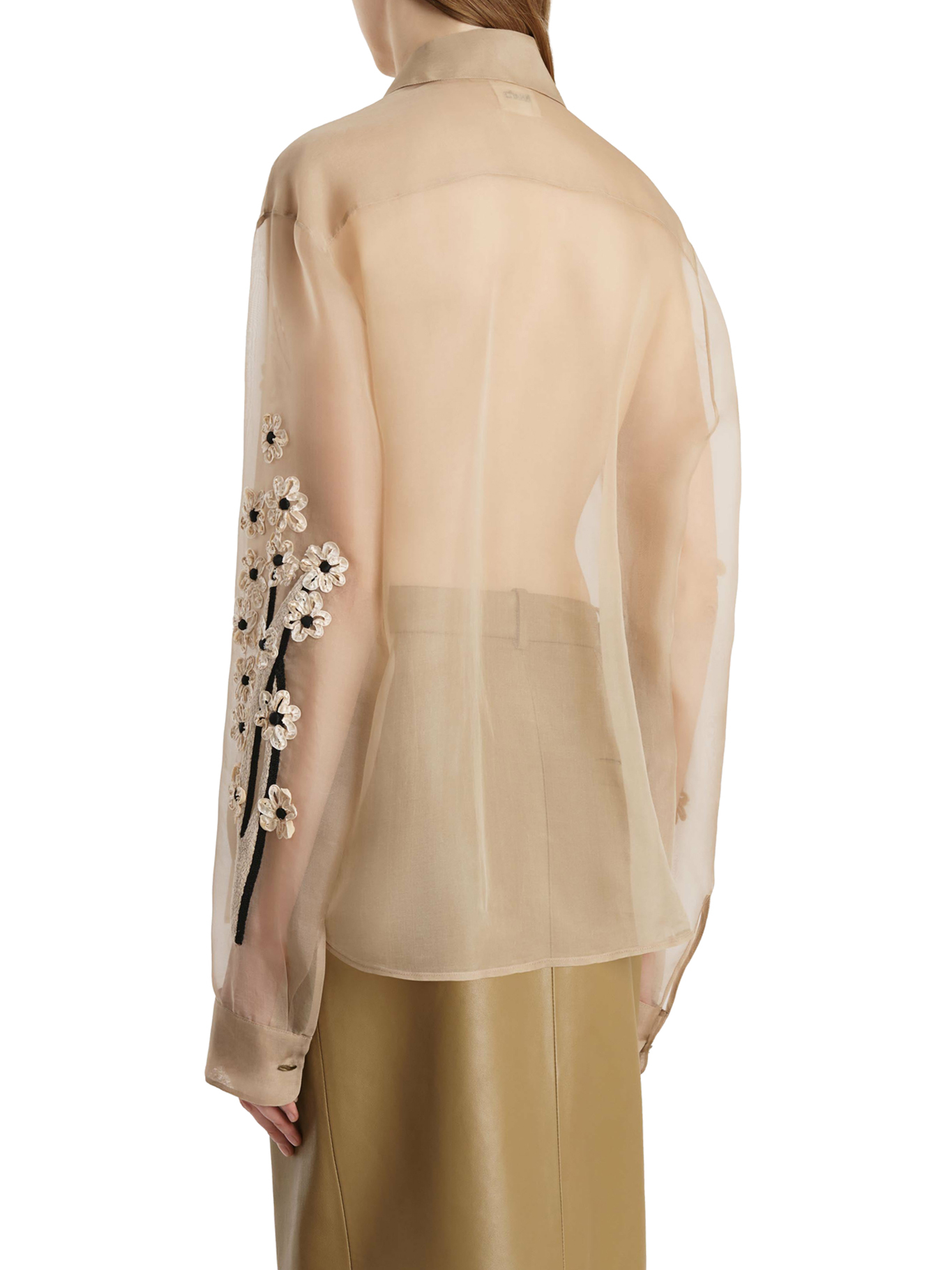 [KHAITE] Shirts Long Sleeve SS26 2477343682 TEA STAIN BOUQUET