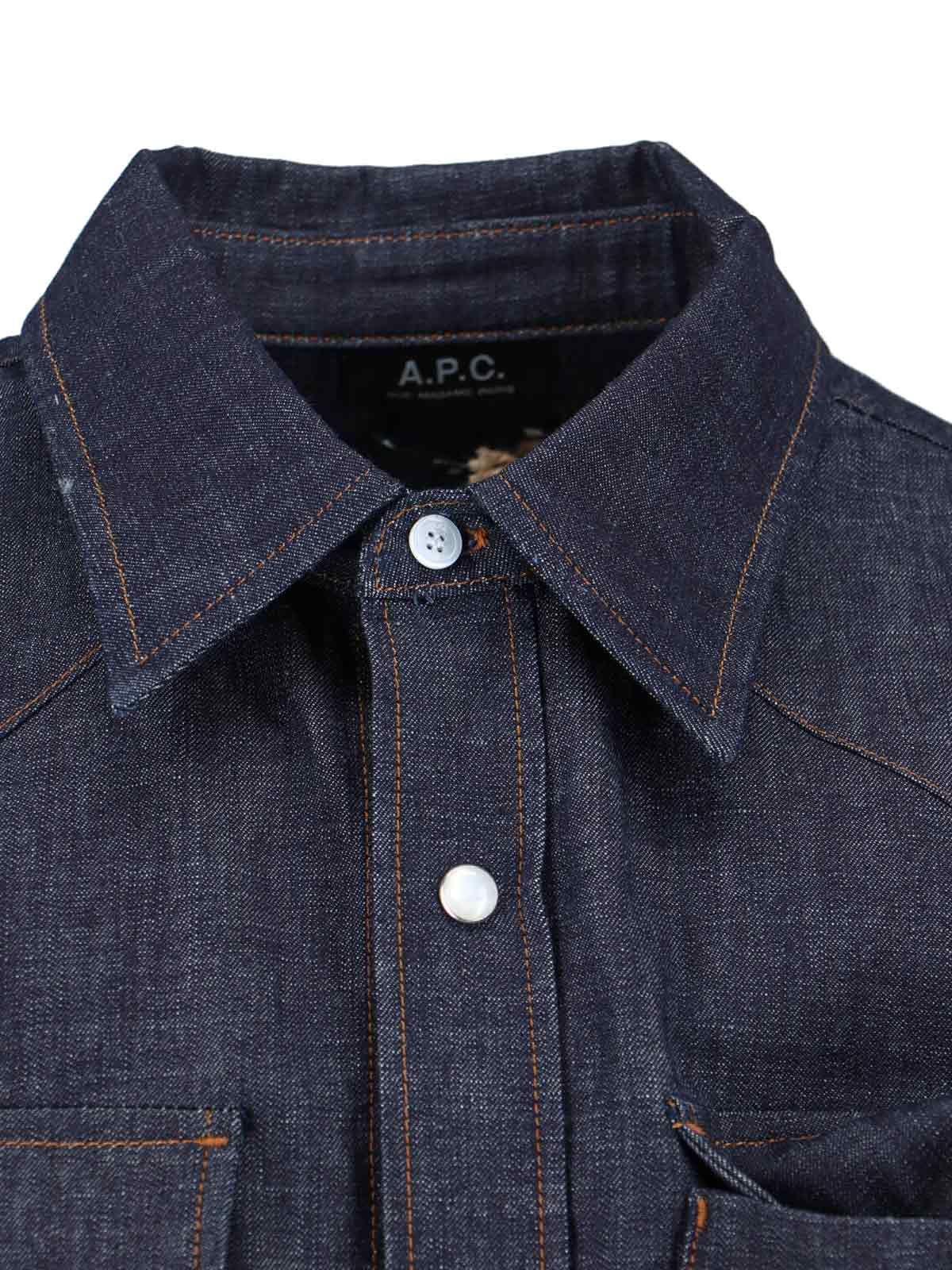 [A.P.C.] Shirts Long Sleeve SS26 COHOJ H12632IAI