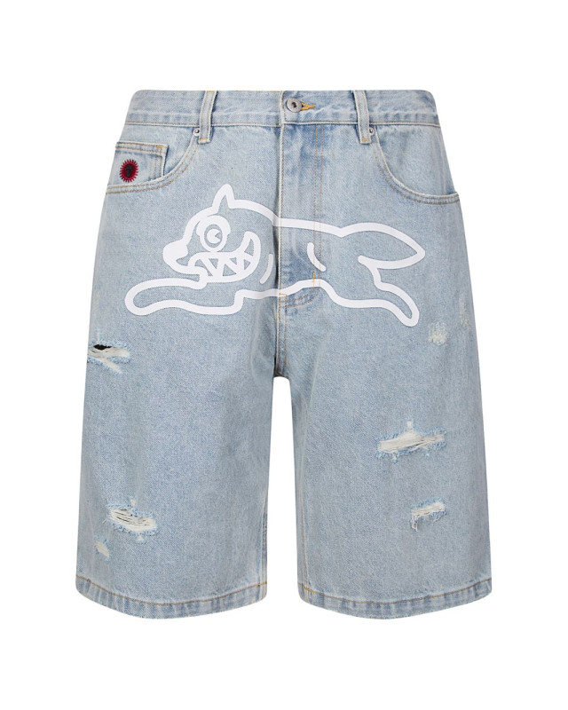 [ICECREAM] Shorts FW26 ICD003HEAVYWASHBLUE