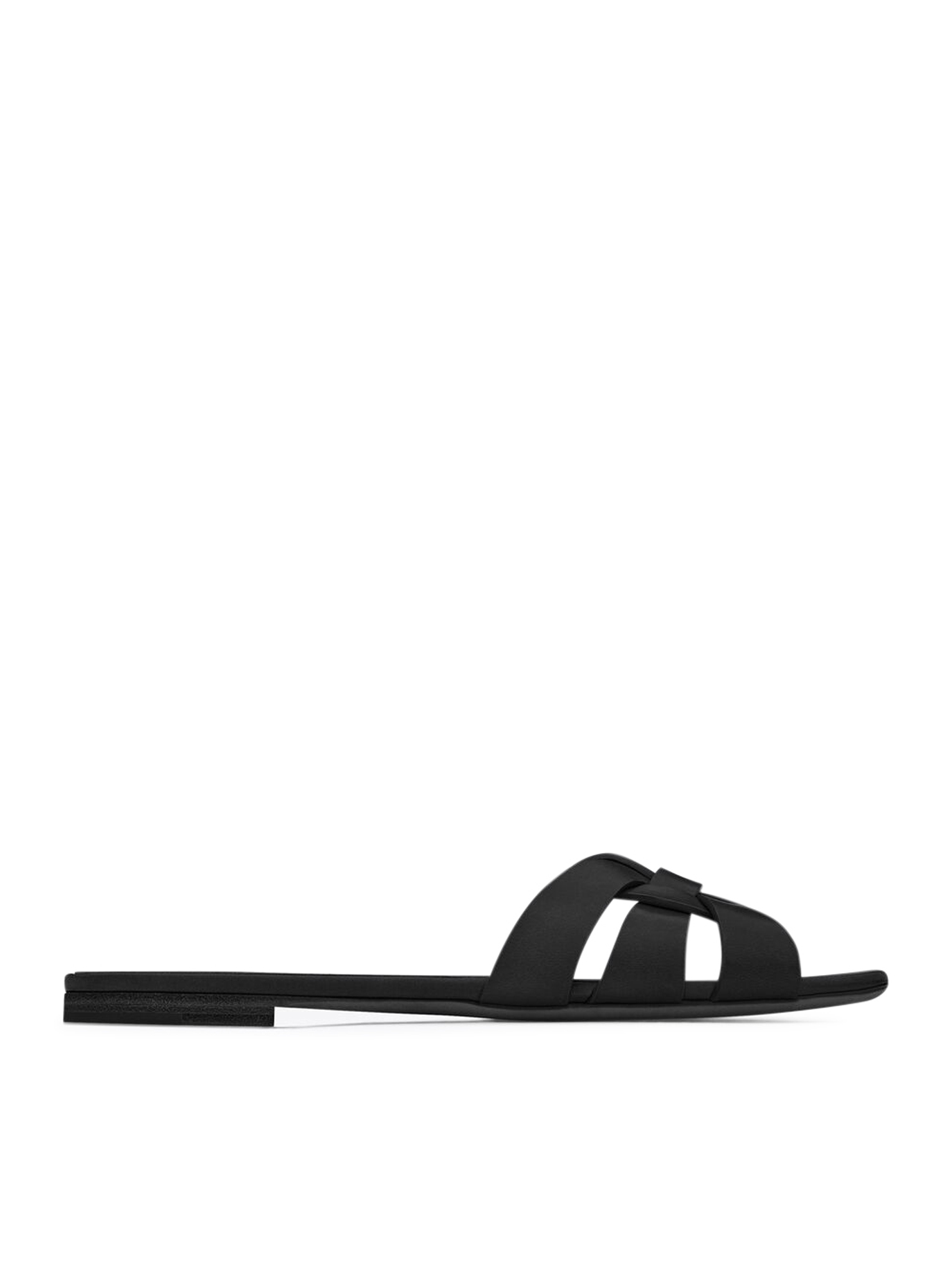 [Saint Laurent] Slippers SS26 571952BDA001000 BLACK