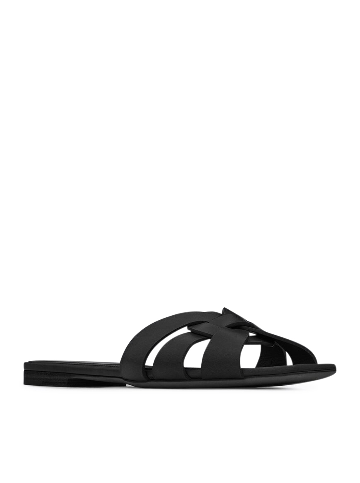 [Saint Laurent] Slippers SS26 571952BDA001000 BLACK