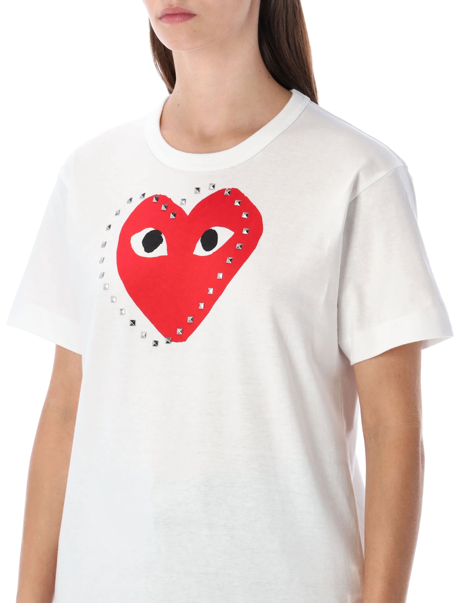 [COMME DES GARCONS PLAY] Shirts Short Sleeve SS26 AX-T803-0511