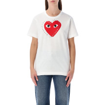 [COMME DES GARCONS PLAY] Shirts Short Sleeve SS26 AX-T803-0511