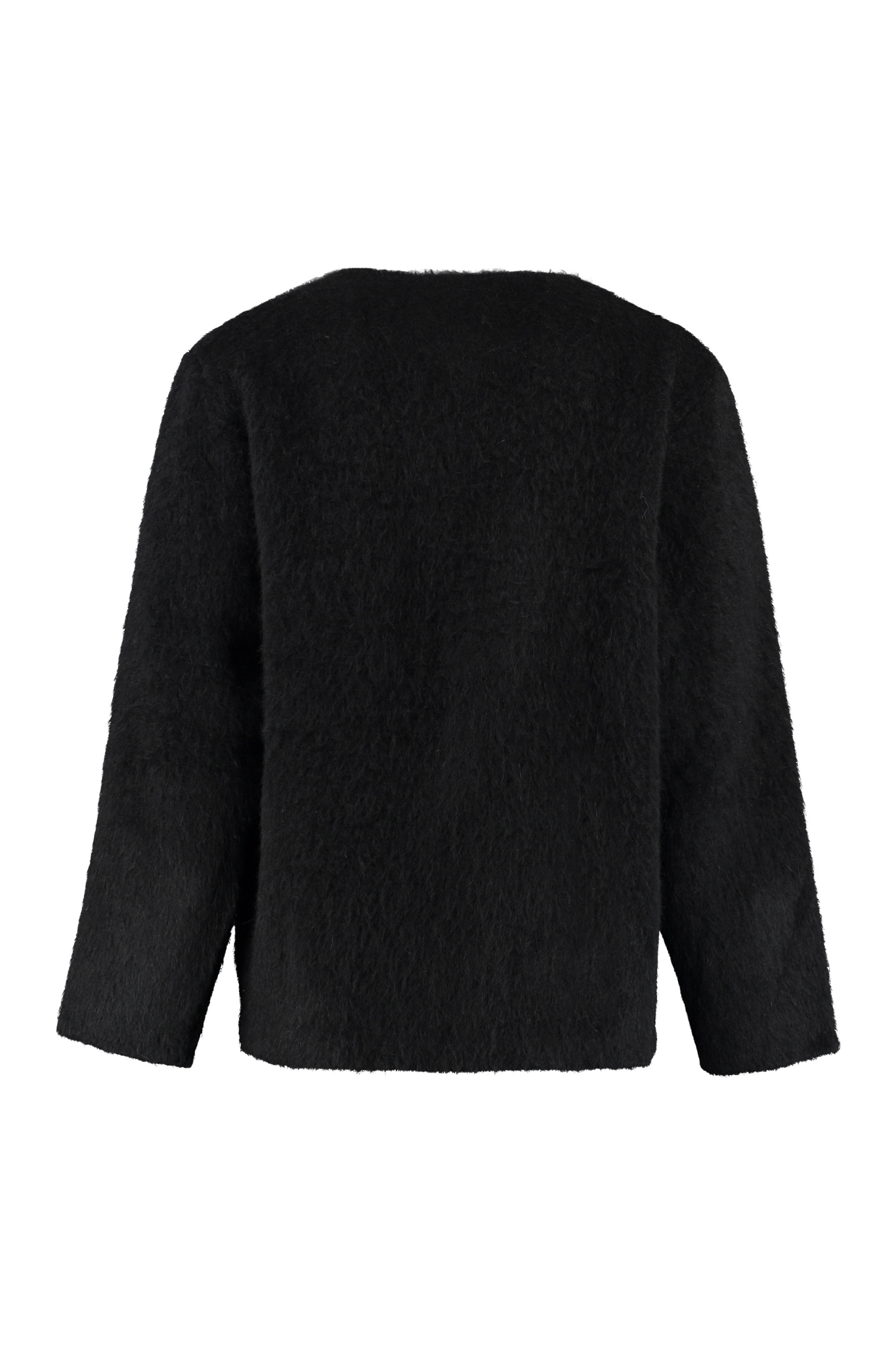 [Our Legacy] Cardigan FW23 M4206CBM_BLACKMOHAIR