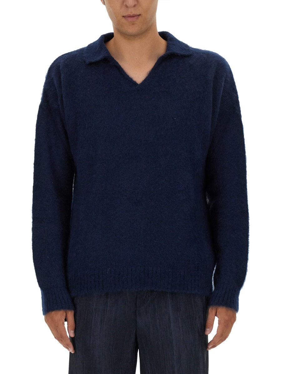 [FAMILY FIRST] Shirts Long Sleeve FW24 SWF2404_DARKBLUE