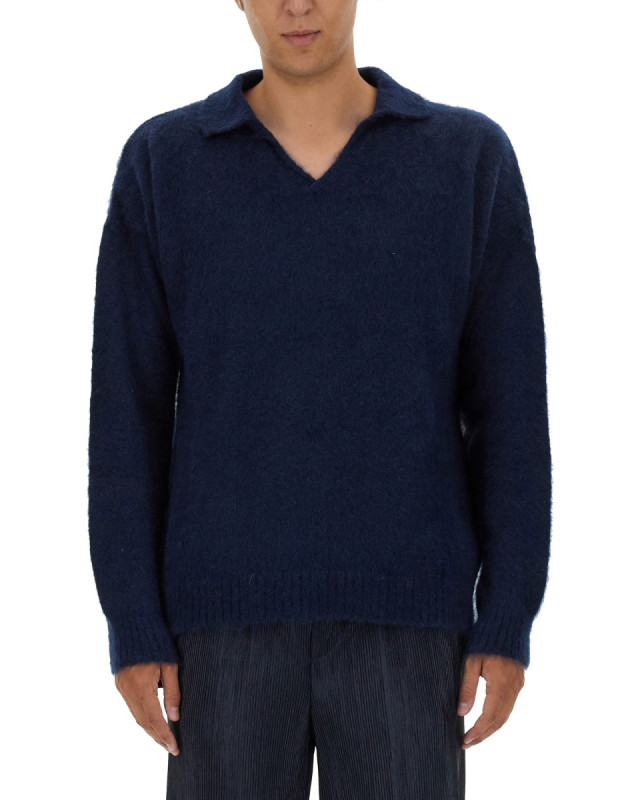 [FAMILY FIRST] Shirts Long Sleeve FW24 SWF2404_DARKBLUE
