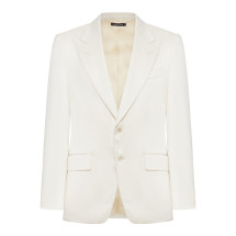 [Tom Ford] Blazer SS26 JLSPF2S0179WAC IVORY