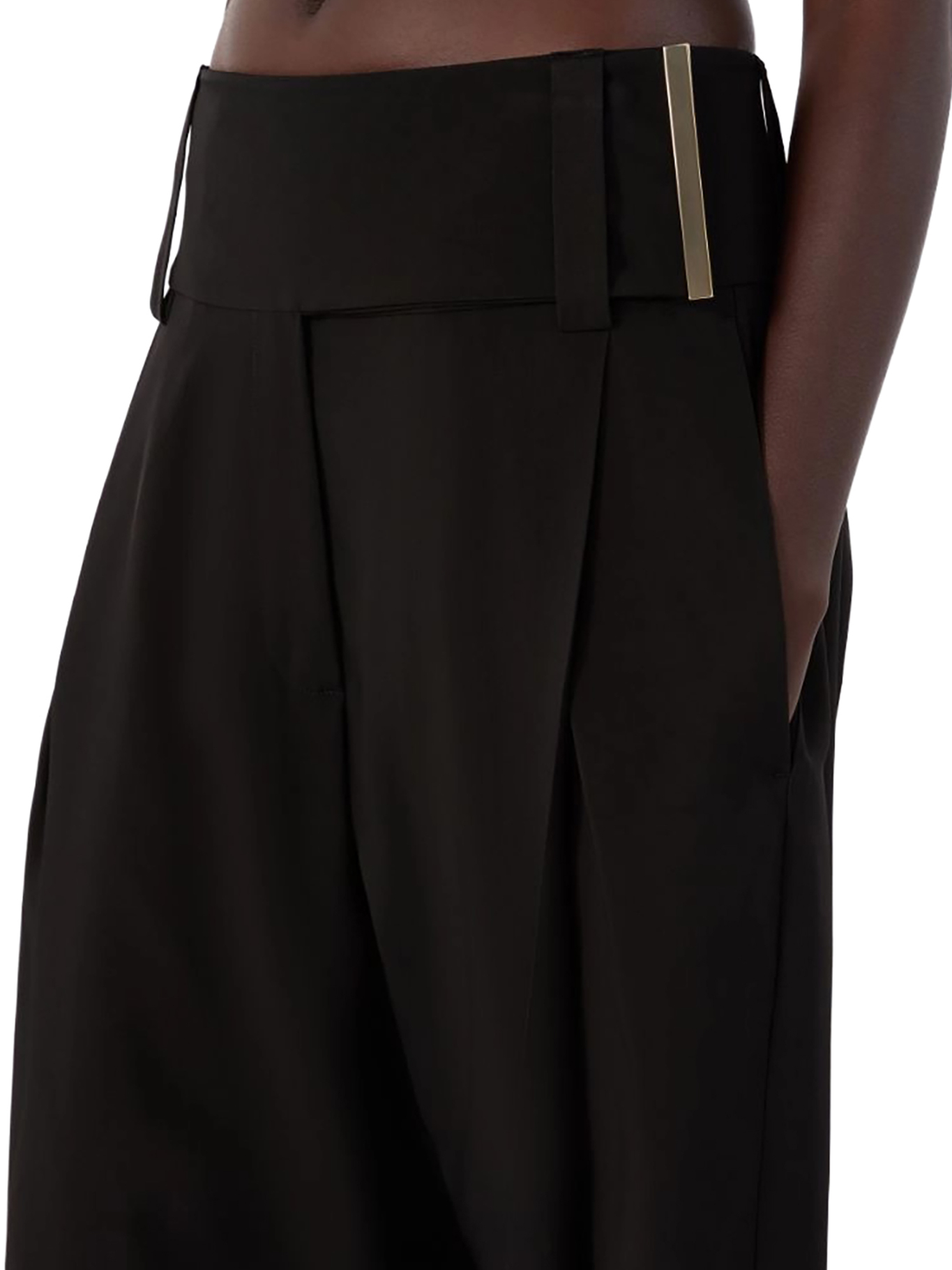 [SPORTMAX] Trousers SS26 2612131053600003 BLACK