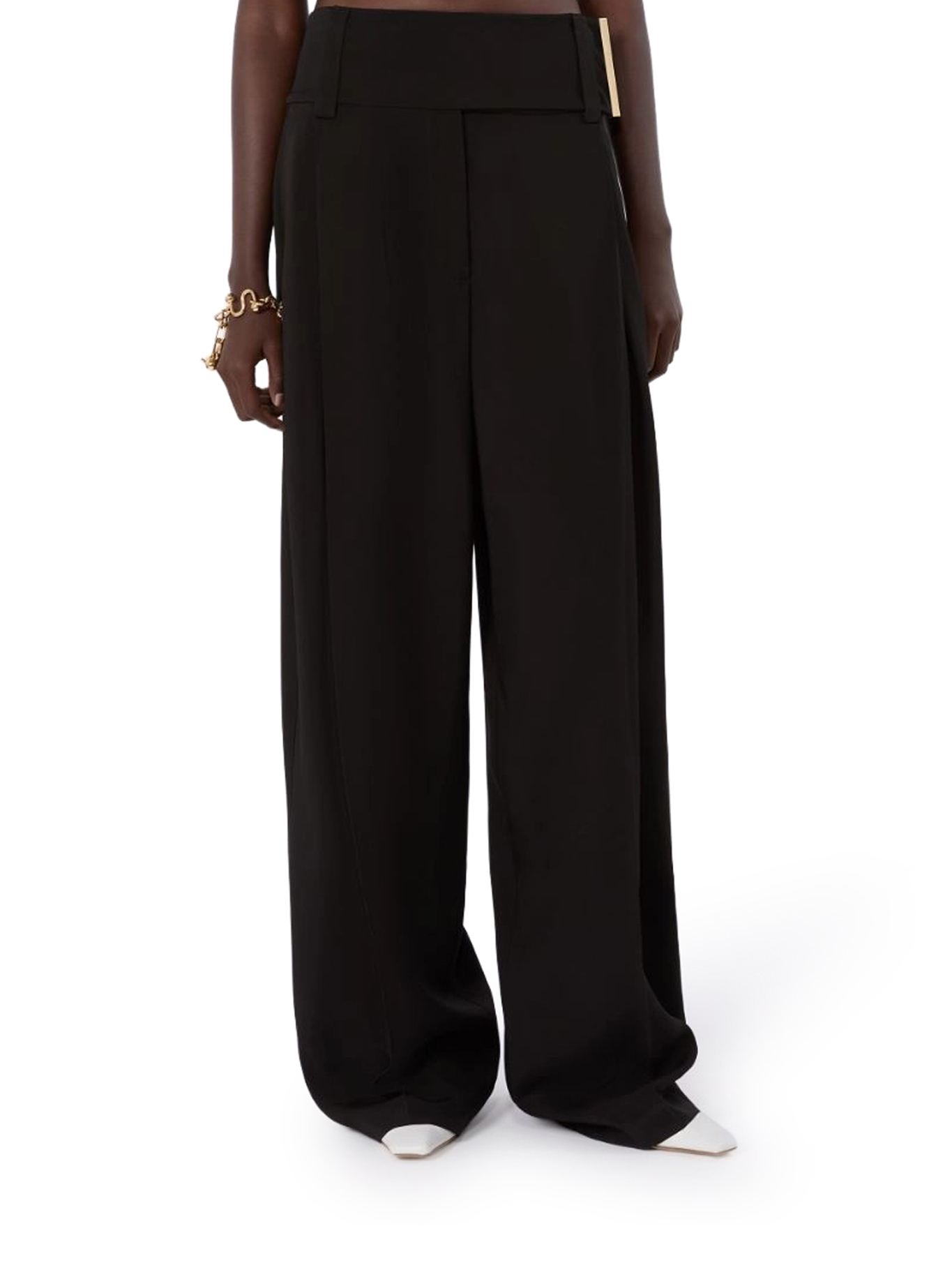 [SPORTMAX] Trousers SS26 2612131053600003 BLACK