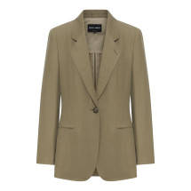 [Giorgio Armani] Blazer SS26 GW002824TE11126U6252 SMOKY QUARTZ