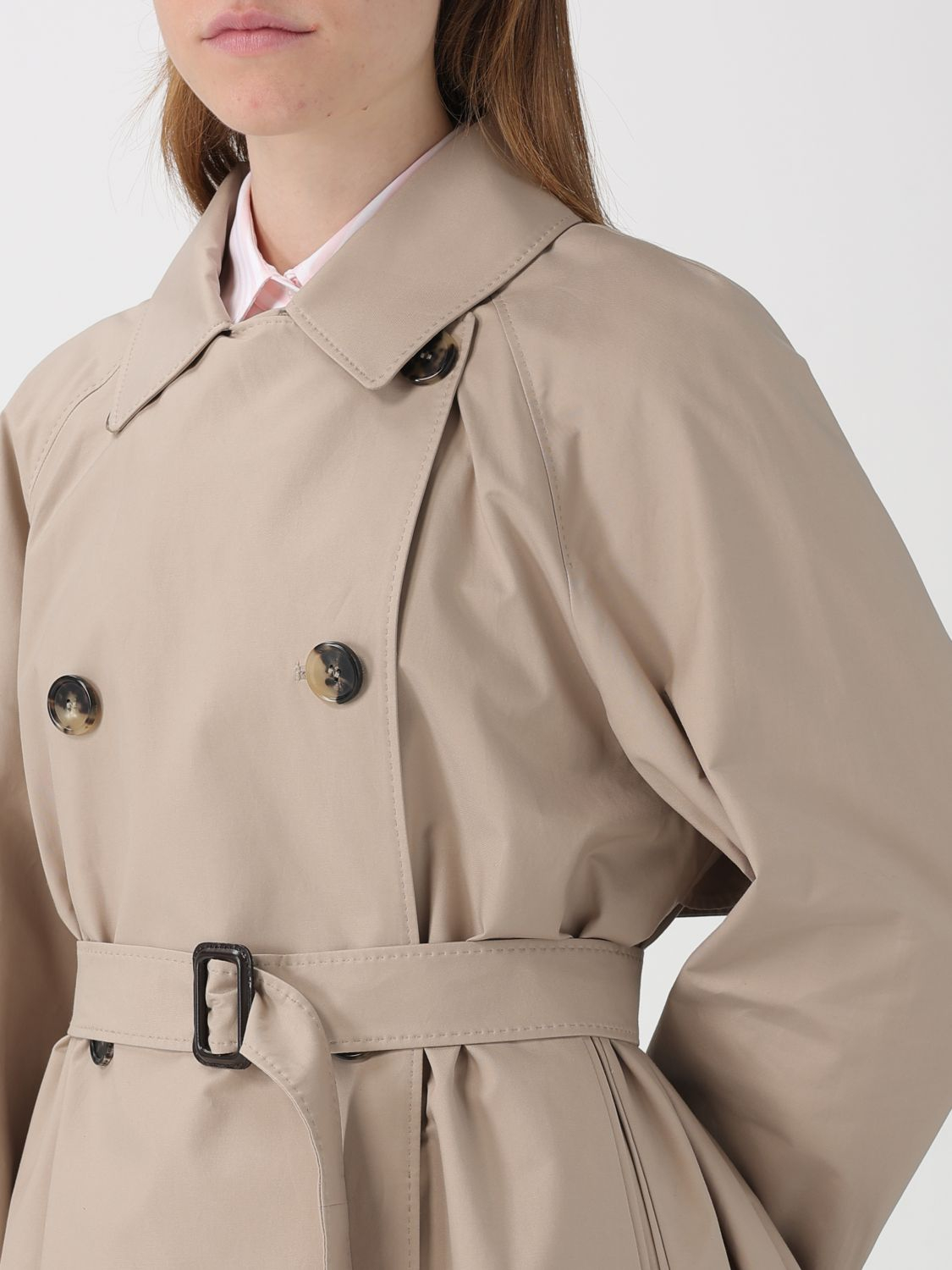 [MAX MARA THE CUBE] Trench Coat SS26 2619021114600 013