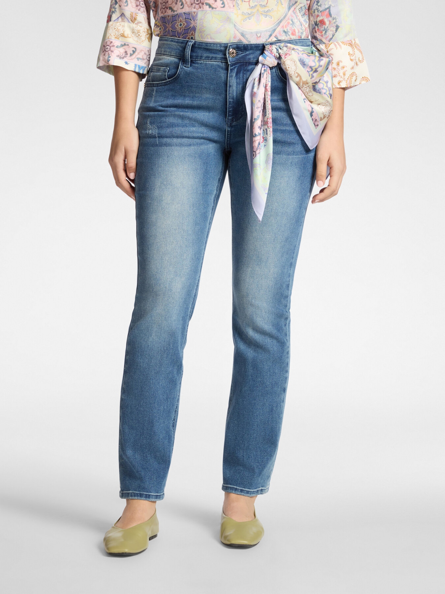 [ELENA MIRO`] Jeans SS26 P527P000409N