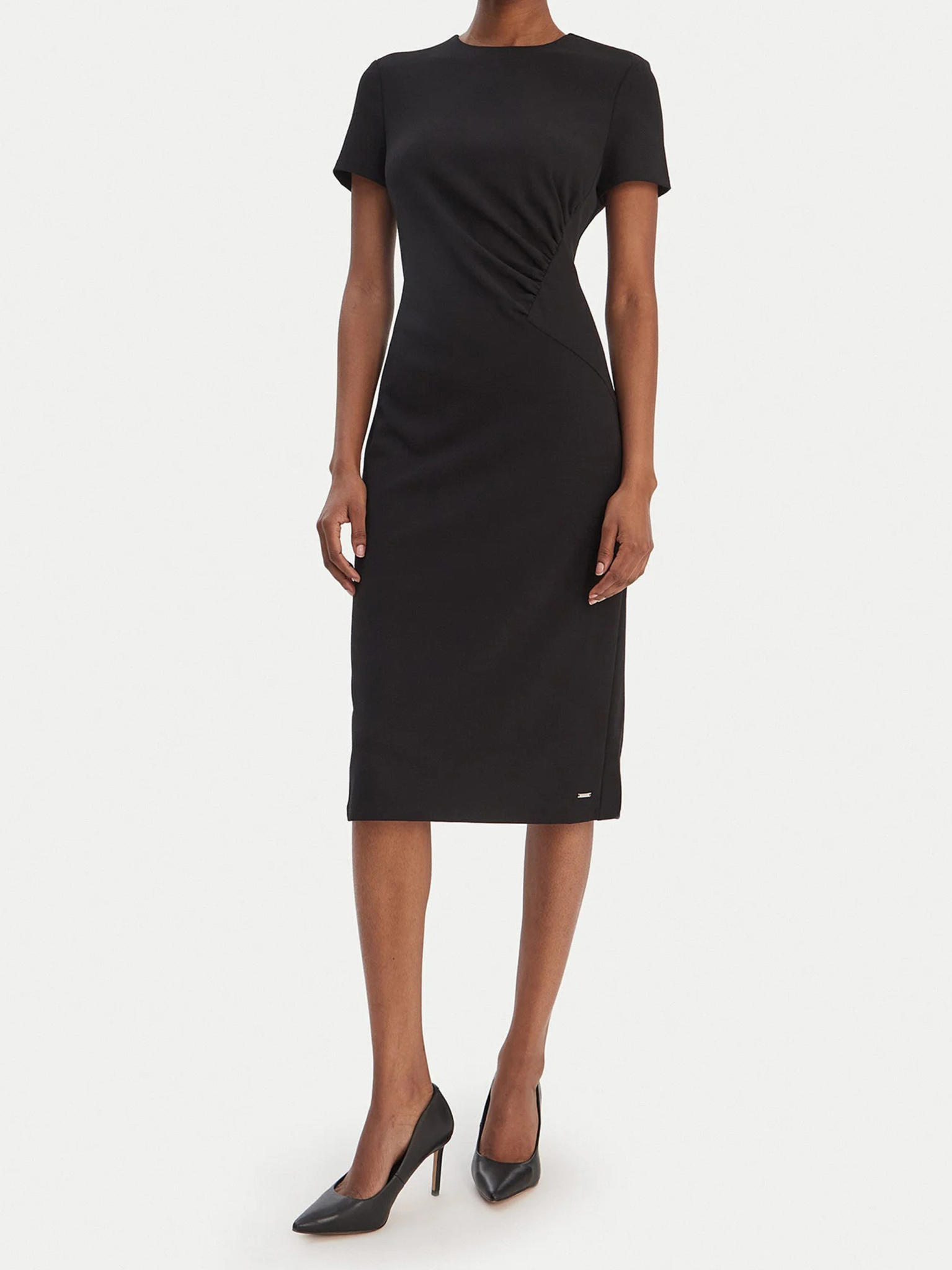 [CALVIN KLEIN] Short sleeve dress SS26 LV044E048G