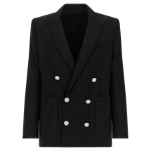 [Balmain] Blazer FW25 FH1SG160WC090PA