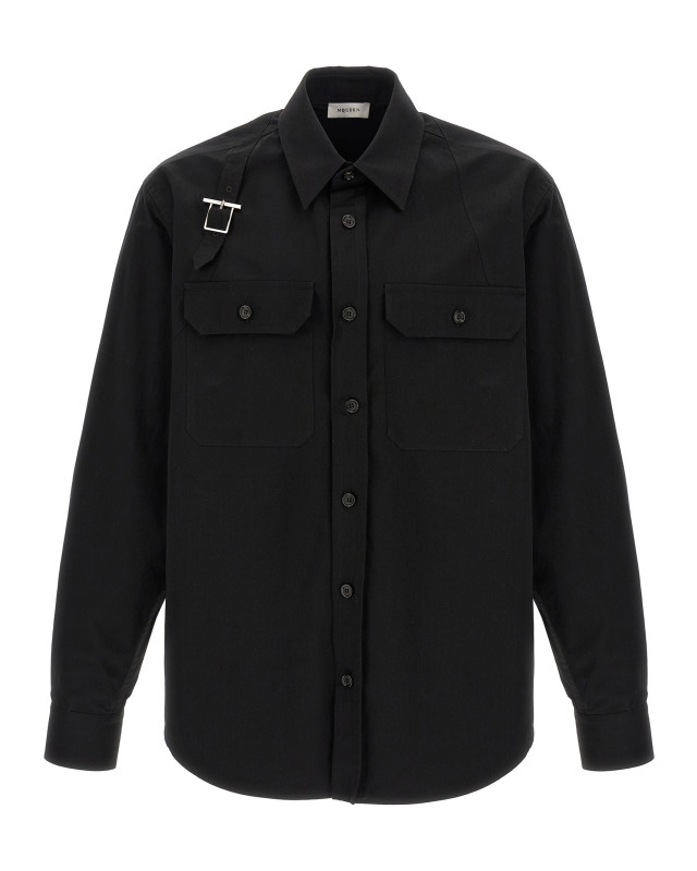 [McQueen] Shirts Long Sleeve FW25 838500QSAA91000