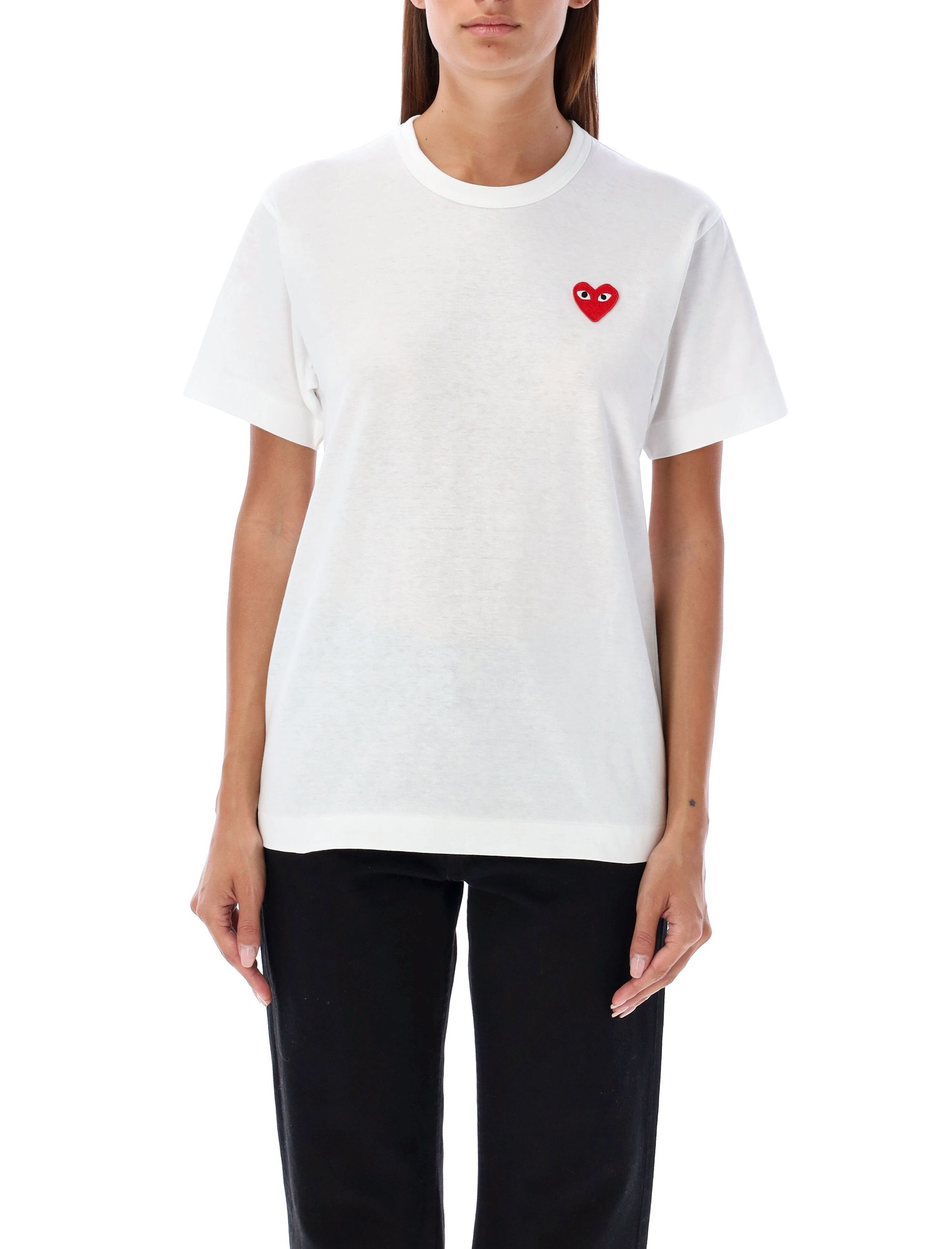 [COMME DES GARCONS PLAY] Shirts Short Sleeve SS26 AX-T108-0512