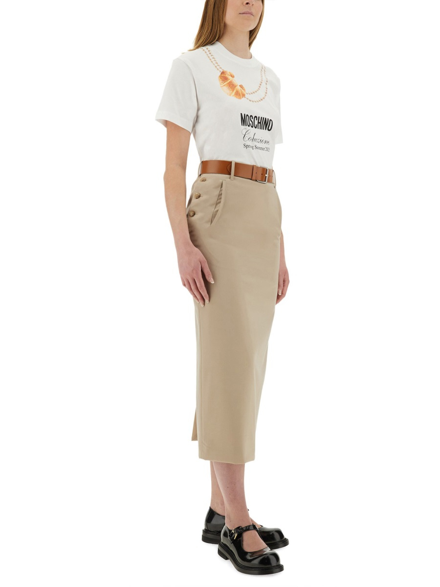 [Moschino] T-shirts Short Sleeve SS25 07030541_1001