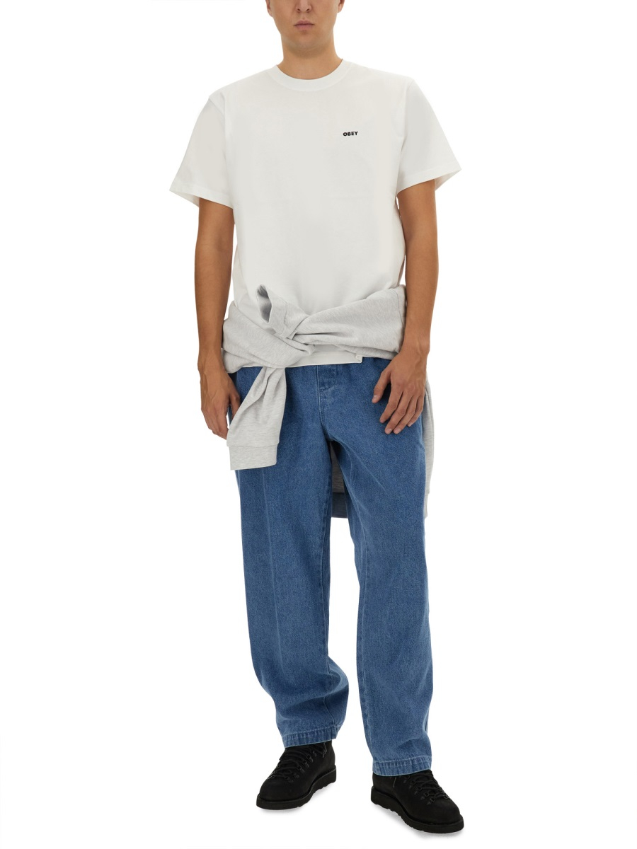 [OBEY] T-shirts Short Sleeve SS25 131080365_WHITE