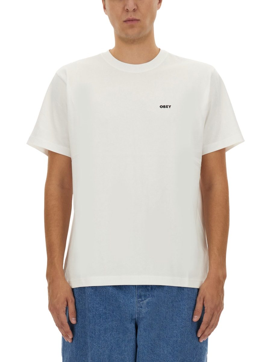 [OBEY] T-shirts Short Sleeve SS25 131080365_WHITE