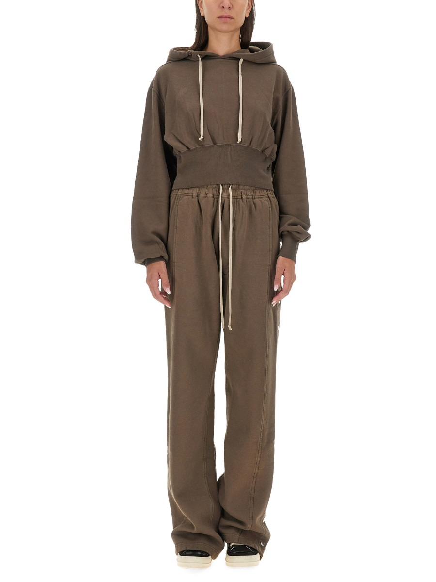 [RICK OWENS DRKSHDW] Hoodie FW24 DS02D2220_FP34