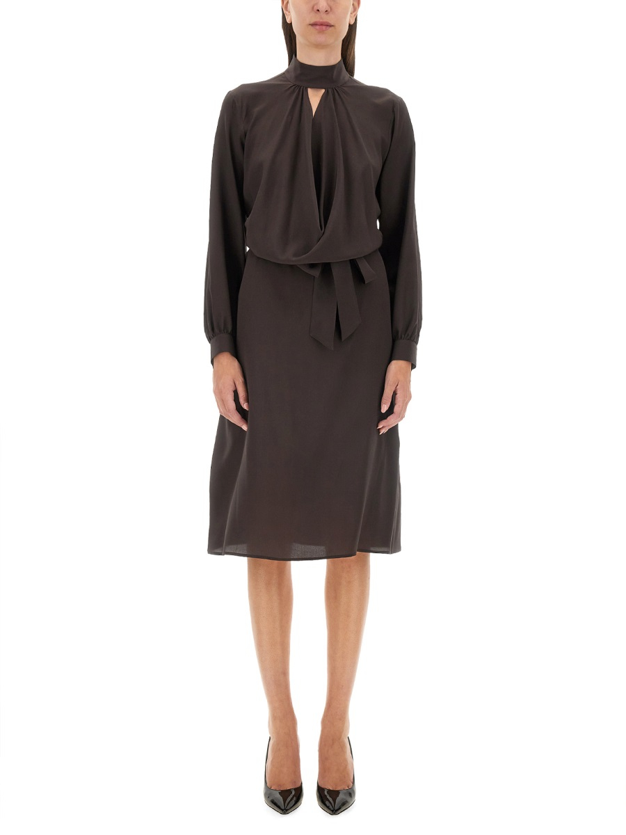 [Kiton] Long sleeve dress FW24 D58336_K0597A01